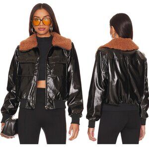 MOTHER Women's Pilot Jacket in Don't Crash